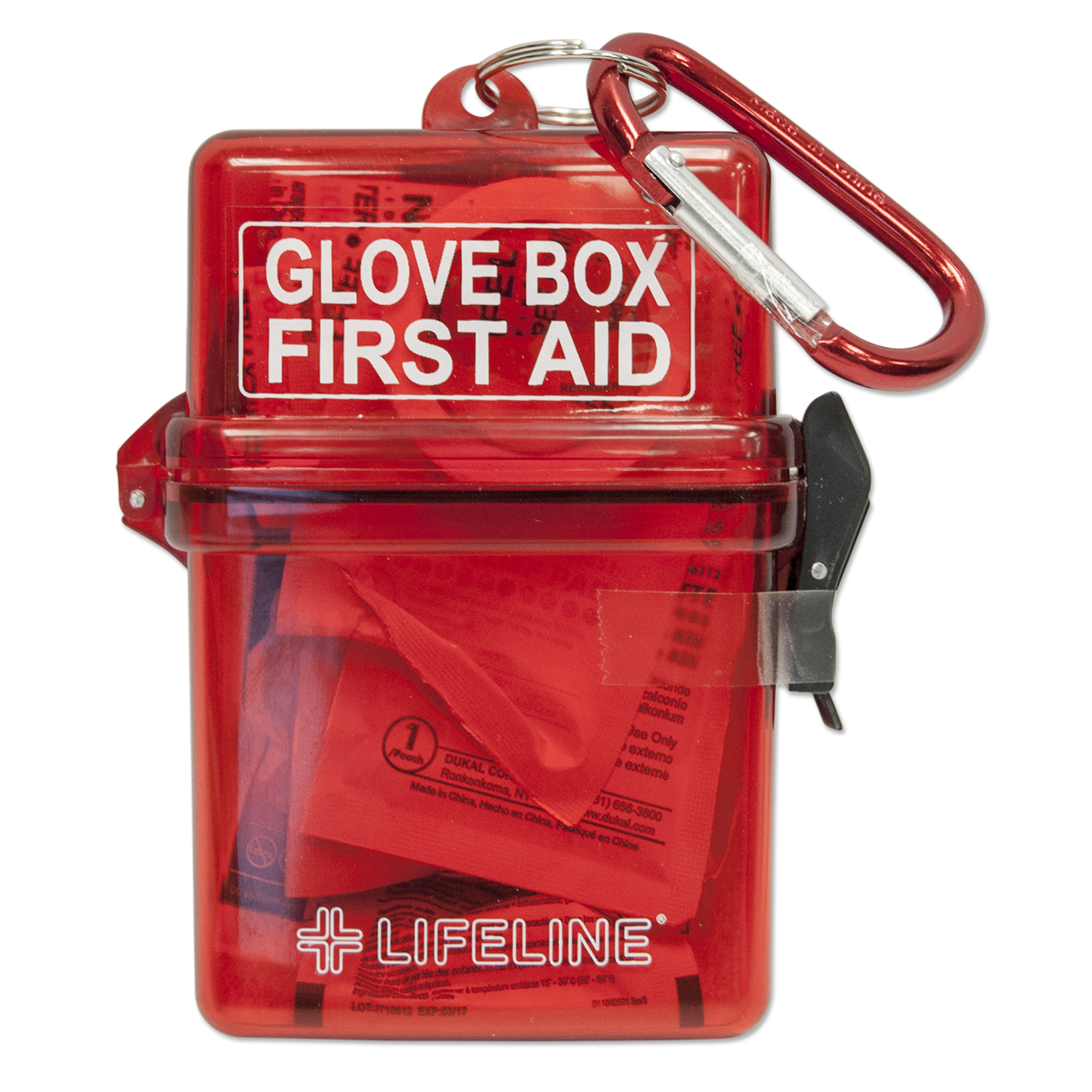 Lifeline FirstAid Weather Resistant Glove Box First Aid Kit
