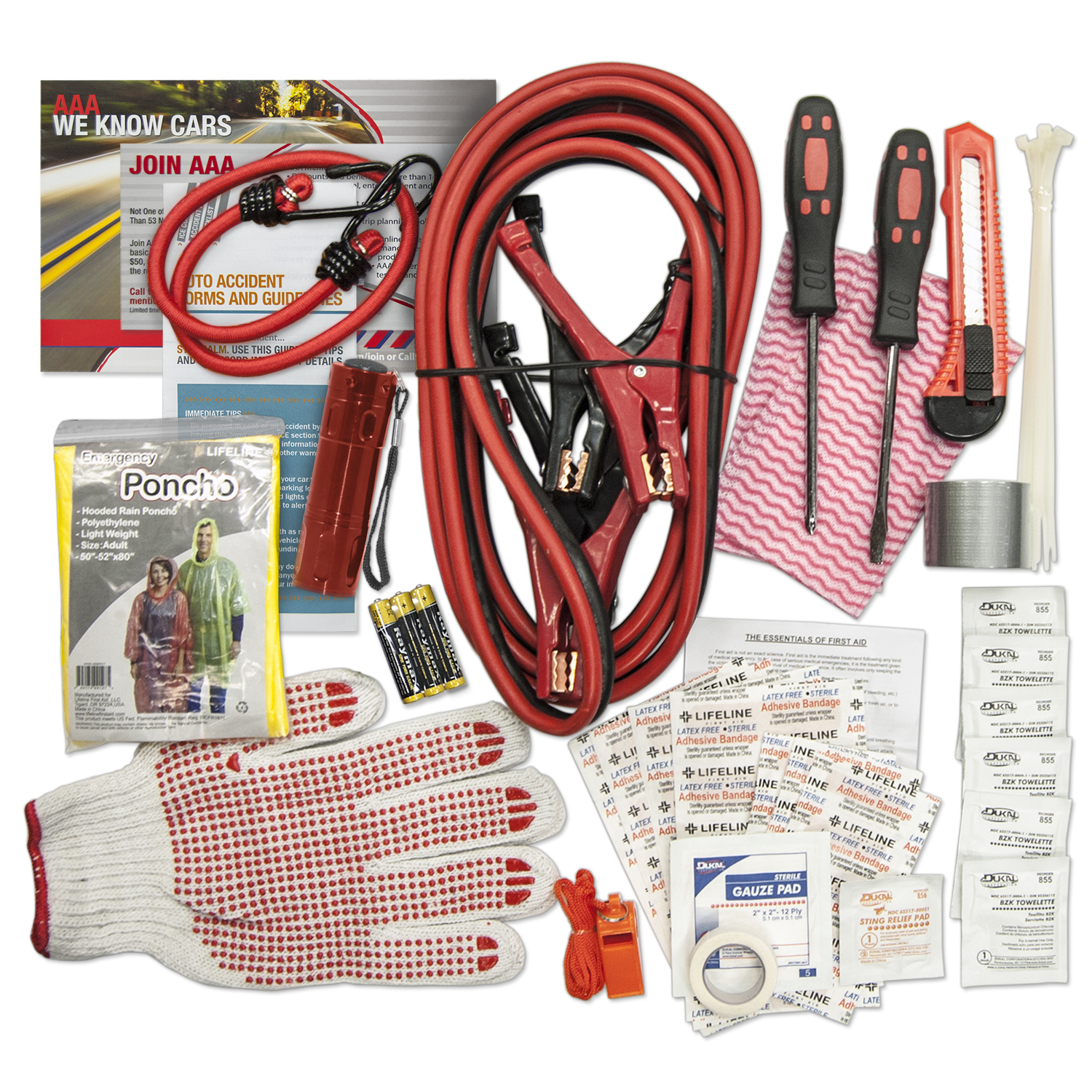 Lifeline FirstAid AAA Explorer Road Kit