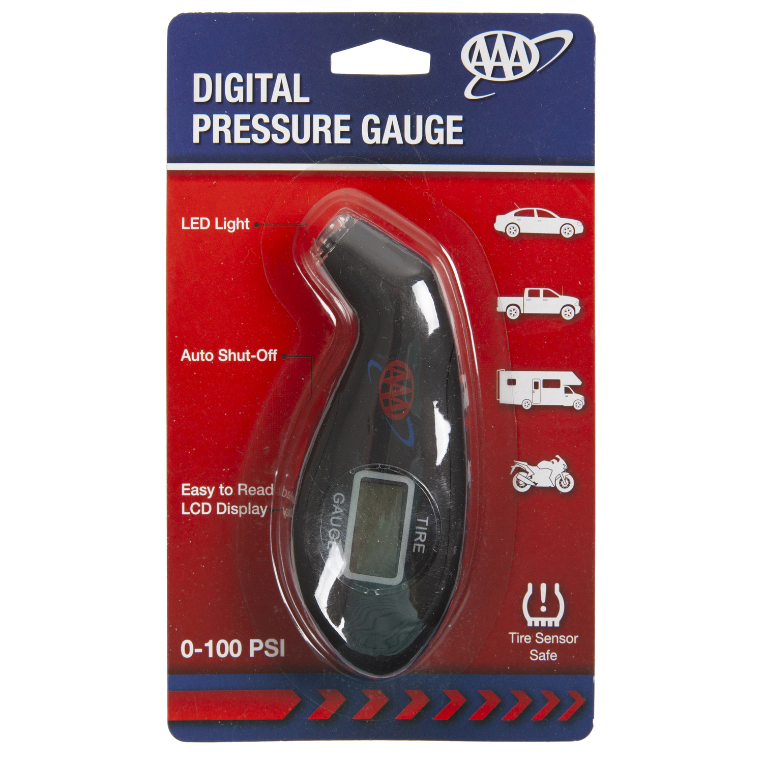 Lifeline FirstAid Digital Tire Gauge